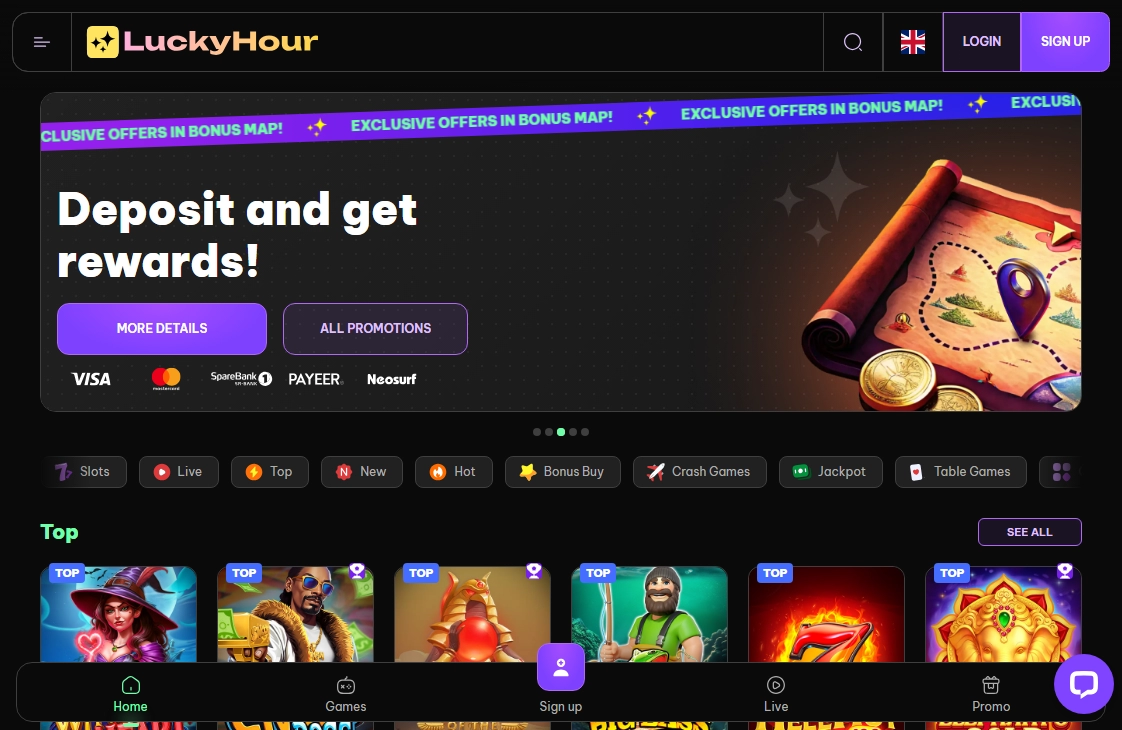 LuckyHour Casino